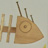 Pesce di legno